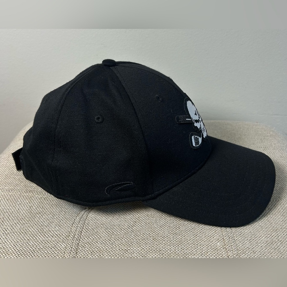 Tattoo Golf 1999 Hat Cap Billy Trix Designs One Size Black Skull Logo EUC - Picture 4 of 8